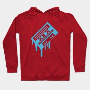 Vintage Retro Melted Cassette Tape Hoodie